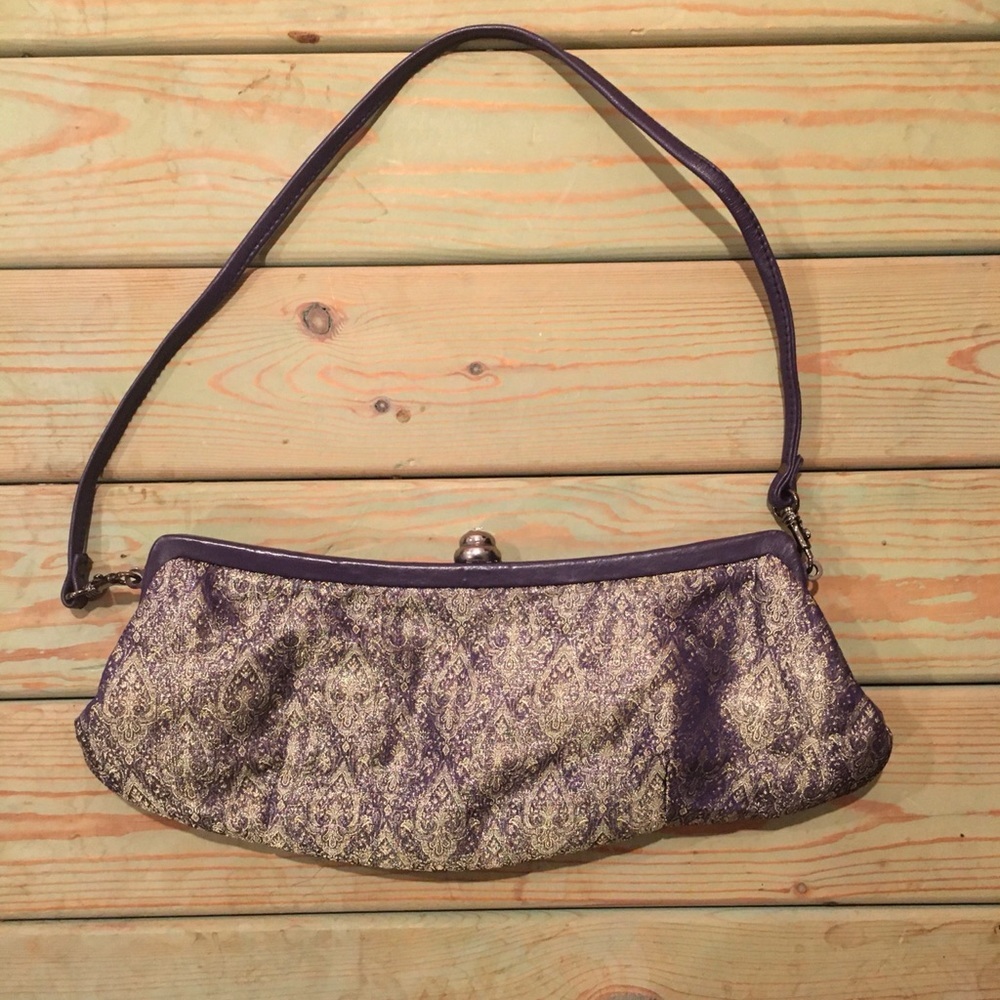 Beautiful silk handbag - Picture 2 of 3
